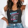 Kindergarten Is My Jam Vintage 80s Boombox Teacher Student Flowy Tank, funny gift Kindergarten Is My Jam Vintage 80s Boombox Teacher Student Flowy Tank, funny gift