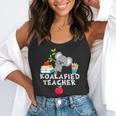 Koalafied Teacher Proud School Teacher Koala Cute T-Shirt Flowy Tank, funny gift