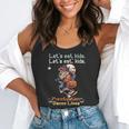 Let's Eat Kids Grammar Werewolf Halloween Teacher Flowy Tank, funny gift