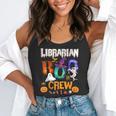 Librarian Boo Crew Teacher Student Halloween Costume Flowy Tank, funny gift Librarian Boo Crew Teacher Student Halloween Costume Flowy Tank, funny gift
