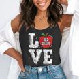 LOVE Apple 3rd Grade Teacher Student School Flowy Tank, funny gift LOVE Apple 3rd Grade Teacher Student School Flowy Tank, funny gift