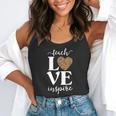 Love Leopard Print Teacher Cheetah School Inspire Teach Flowy Tank, funny gift Love Leopard Print Teacher Cheetah School Inspire Teach Flowy Tank, funny gift