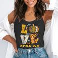 LOVE Pre-K Pumpkin Teacher Student Halloween Costume Flowy Tank, funny gift LOVE Pre-K Pumpkin Teacher Student Halloween Costume Flowy Tank, funny gift
