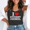 I Love Student Council Student Teacher Flowy Tank, funny gift
