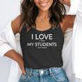 I Love It When My Students Stop Talking Highschool Teacher Flowy Tank, funny gift
