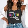 Maestra Fabulosa Bilingual Spanish Espanol Teacher School Flowy Tank, funny gift Maestra Fabulosa Bilingual Spanish Espanol Teacher School Flowy Tank, funny gift