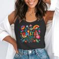 Maestra Flowers Spanish Teacher Cinco De Mayo Flowy Tank, funny gift Maestra Flowers Spanish Teacher Cinco De Mayo Flowy Tank, funny gift