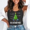 Math Geometry Christmas Tree Geometree Teacher Flowy Tank, funny gift