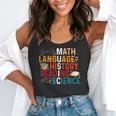 Math Language History Reading Science Music Teacher Flowy Tank, funny gift Math Language History Reading Science Music Teacher Flowy Tank, funny gift