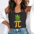 Math Teacher Hawaiian Shirts Pineapple Pi Day Symbol Flowy Tank, funny gift