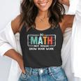 Math Teacher Do Math Not Magic Show Your Work Flowy Tank, funny gift