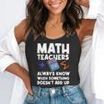 Mathematics Teachers Math Teacher For Men Women Flowy Tank, funny gift Mathematics Teachers Math Teacher For Men Women Flowy Tank, funny gift