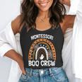 Montessori Teacher Halloween Boo Rainbow Leopard Halloween Flowy Tank, funny gift Montessori Teacher Halloween Boo Rainbow Leopard Halloween Flowy Tank, funny gift