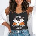 Multilingual Learner Teacher Spooky Halloween ESL Teacher Flowy Tank, funny gift Multilingual Learner Teacher Spooky Halloween ESL Teacher Flowy Tank, funny gift