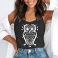 Music Note Owl Shirt Musicians Teacher Birthday Bird Flowy Tank, funny gift