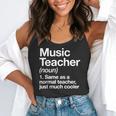 Music Teacher Definition Back To School First Day Flowy Tank, funny gift
