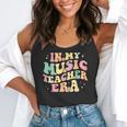 In My Music Teacher Era Retro Back To School Musician Band Men Women Flowy Tank, funny gift