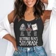 Nothing Beats 5th Grade Back To School Kids Teachers Flowy Tank, funny gift