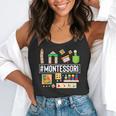 Novelty Montessori Studying Learning Schooling Teacher Love For Men Women Flowy Tank, funny gift Novelty Montessori Studying Learning Schooling Teacher Love For Men Women Flowy Tank, funny gift