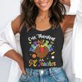 One Thankful PE Teacher Turkey Thanksgiving -Adults & Kids Classic Fit Polyester 100 Short Sleeve Flowy Tank, funny gift One Thankful PE Teacher Turkey Thanksgiving -Adults & Kids Classic Fit Polyester 100 Short Sleeve Flowy Tank, funny gift