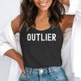 Outlier Statistics Teacher Statistics Data Science Men Women Kids Flowy Tank, funny gift