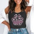 Panthers Paw Print Leopard Maroon Panther Pride Teacher Flowy Tank, funny gift Panthers Paw Print Leopard Maroon Panther Pride Teacher Flowy Tank, funny gift