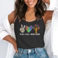 Peace Love Montessori Daycare Teacher Appreciation Flowy Tank, funny gift Peace Love Montessori Daycare Teacher Appreciation Flowy Tank, funny gift