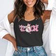 Pink Ghost Teach Halloween Teacher In Spooky Season Flowy Tank, funny gift