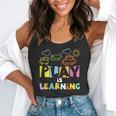 Play Is Learning Design T Designs For Teachers Preschool Flowy Tank, funny gift Play Is Learning Design T Designs For Teachers Preschool Flowy Tank, funny gift