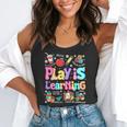 Play Is Learning Educational Teacher Women Flowy Tank, funny gift Play Is Learning Educational Teacher Women Flowy Tank, funny gift
