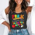 Pre-k Where The Adventure Begins First Day Of Prek Teacher Flowy Tank, funny gift