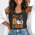 Pre K Boo Crew Teacher Student Halloween Pre Kindergarten Flowy Tank, funny gift