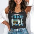 I Promise To Teach Love Hanukkah Chanukah Jewish Teacher Flowy Tank, funny gift