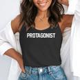 Protagonist English Literature Teacher Costume T Shirt Flowy Tank, funny gift