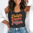 Pudiste Puedes Podras Maestra Spanish Teacher Flowy Tank, funny gift Pudiste Puedes Podras Maestra Spanish Teacher Flowy Tank, funny gift
