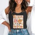 Pumpkin Teacher Preppy Fall In Love With Learning Autumn Flowy Tank, funny gift Pumpkin Teacher Preppy Fall In Love With Learning Autumn Flowy Tank, funny gift