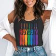 Rainbow Roygbiv Kids Artist Costume Art Teacher Flowy Tank, funny gift