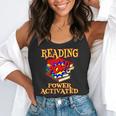Reading Super Power Activated Superhero Teacher Or Student Men Women Girls Kids Flowy Tank, funny gift