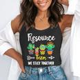 Resource Team Cactus Crew Resource Teacher Squad Flowy Tank, funny gift Resource Team Cactus Crew Resource Teacher Squad Flowy Tank, funny gift
