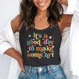 Retro It's a Good Day To Make Some Art Teacher Student Flowy Tank, funny gift Retro It's a Good Day To Make Some Art Teacher Student Flowy Tank, funny gift