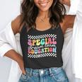 Retro Special Education Squad Groovy Dream Team SPED Teacher Flowy Tank, funny gift Retro Special Education Squad Groovy Dream Team SPED Teacher Flowy Tank, funny gift