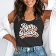 Retro Sunset Fifth Grade Teacher & Student Back To School Flowy Tank, funny gift