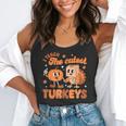 Retro I Teach The Cutest Turkey Thanksgiving Pumpkin Teacher Flowy Tank, funny gift Retro I Teach The Cutest Turkey Thanksgiving Pumpkin Teacher Flowy Tank, funny gift