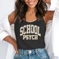 Retro Wildflower School Psych Teacher School Psychologist Flowy Tank, funny gift Retro Wildflower School Psych Teacher School Psychologist Flowy Tank, funny gift