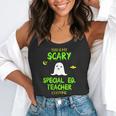 Scary Special Education Ed Teacher Costume Halloween Easy Flowy Tank, funny gift Scary Special Education Ed Teacher Costume Halloween Easy Flowy Tank, funny gift