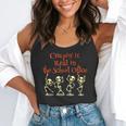 School Office Clerk Creepin' It Real HALLOWEEN Teacher Shirt Flowy Tank, funny gift School Office Clerk Creepin' It Real HALLOWEEN Teacher Shirt Flowy Tank, funny gift