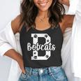 School Spirit Mascot Bobcats Back To School Teacher Student Flowy Tank, funny gift School Spirit Mascot Bobcats Back To School Teacher Student Flowy Tank, funny gift