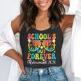 School's Out Forever Retirement 2026 Retro Retired Teacher Flowy Tank, funny gift