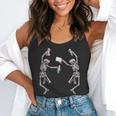Science Teacher Dancing Skeleton Halloween Chemist Scientist Flowy Tank, funny gift Science Teacher Dancing Skeleton Halloween Chemist Scientist Flowy Tank, funny gift