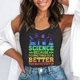 Science Teacher Because Figuring Things Out Is Better Than Flowy Tank, funny gift